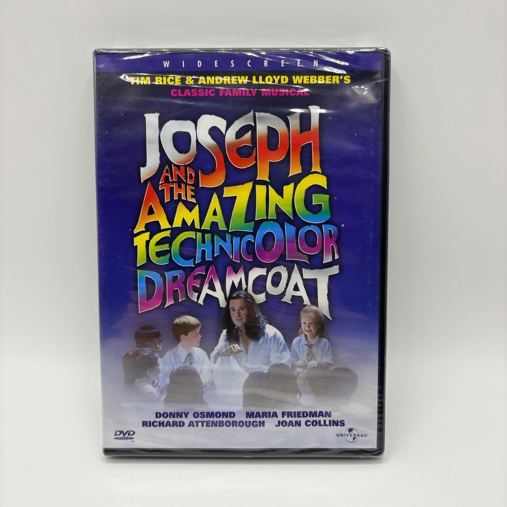 Joseph and the Amazing Technicolor Dreamcoat DVD NEW Musical Movie Universal